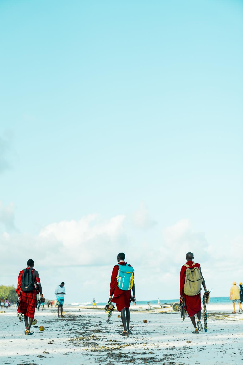 Maasai on Diani Beach
